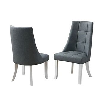 Kings Brand Furniture Modern design Set of 2 Dining Chairs