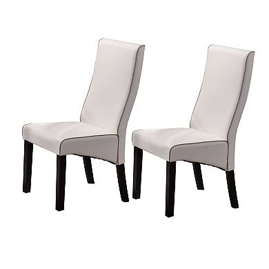 Kings Brand Furniture Modern design Set of 2 Dining Chairs