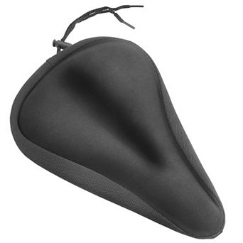 Bike Seat Cover Soft Gel Cushion, Anti-Slip Padded Saddle for Mountain & Narrow Seats