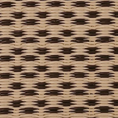 Basic Cream and Brown Rug