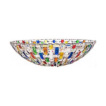 Hand Painted Woven Crystal Decorative Bowl