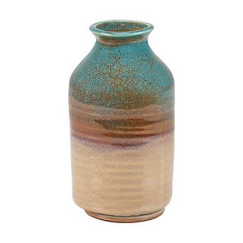 Ombre Blue Decorative Piece Ornamental Vase