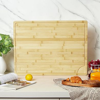 24"X18" Bamboo Cutting Boards for Kitchen