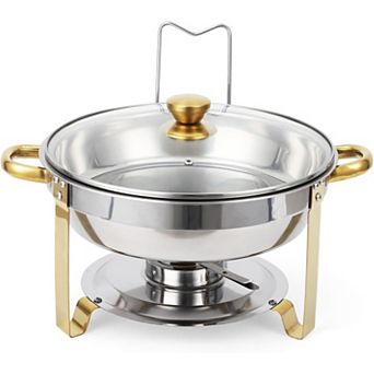 4-Pack Square Chafing Dish Buffet Set