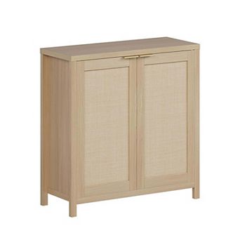 IDEALHOUSE Rattan Sideboard Buffet Cabinet with Storage