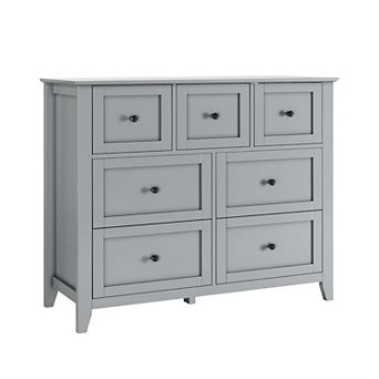 IDEALHOUSE Modern 7-Drawer Dresser with Deep Storage