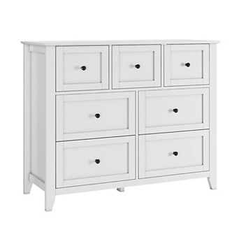 IDEALHOUSE Modern 7-Drawer Dresser with Deep Storage