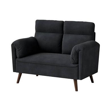 Modern Snuggle Sofa With High Backrest