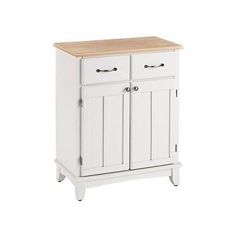 Classic White Wood Sideboard Cabinet