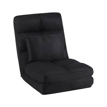 Adjustable Floor Chair With Back Support