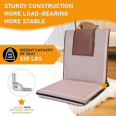 Foldable Meditation Adjustable Floor Chair