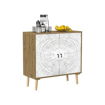 Elegant Wooden Storage Sideboard Cabinet