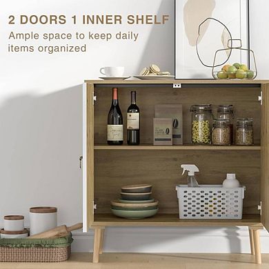 Elegant Wooden Storage Sideboard Cabinet