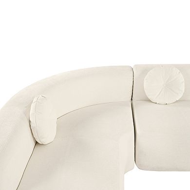 Mirod Curved Extra-Large Sectional Sofa by Christopher Knight Home