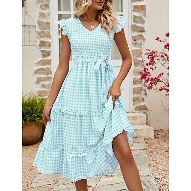 Women's Ruffled Dress