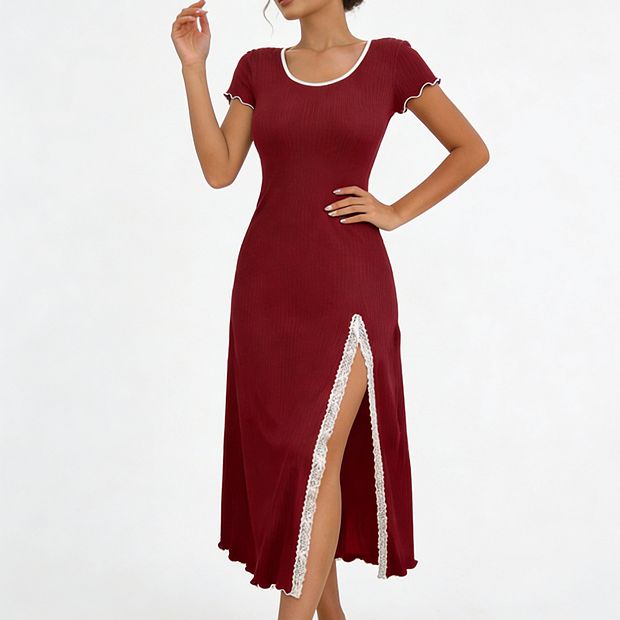 self portrait lilac chiffon midi dress Lilac Lace Button Front Midi Dress – self-portrait-US
