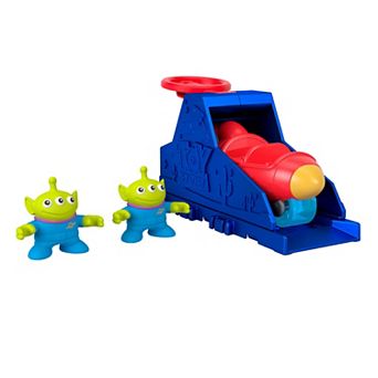 IMAGINEXT Disney / Pixar's Toy Story Launcher Playset with Alien Figures