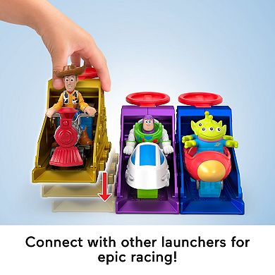IMAGINEXT Disney / Pixar's Toy Story Launcher Playset with Alien Figures