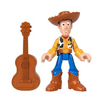 IMAGINEXT Disney / Pixar's Toy Story 3-inch Woody Figure & Guitar Accessory