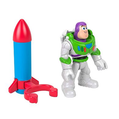 IMAGINEXT Disney / Pixar's Toy Story 3-inch Buzz Lightyear Figure & Rocket Accessory