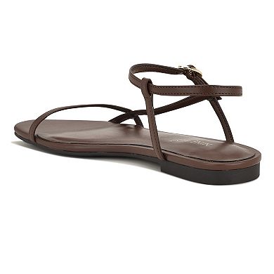 Nine West Masow Women's Round Toe Strappy Flat Sandals