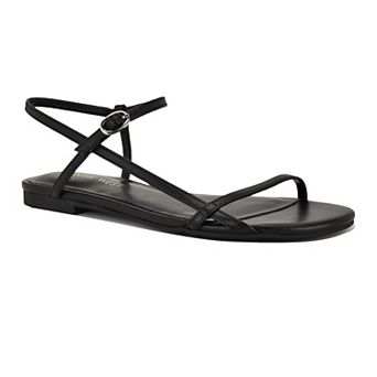 Nine West Masow Women's Round Toe Strappy Flat Sandals