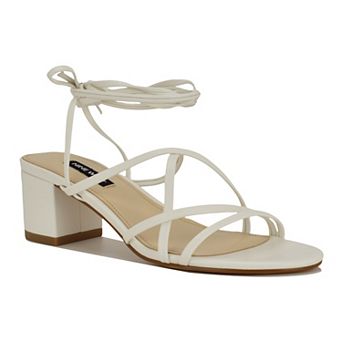 Nine West Aloud Women's Strappy Block Heel Dress Sandals