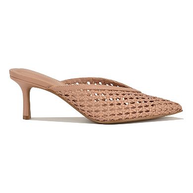 Nine West Amelli Women's Pointy Toe Slip-On Mule Dress Pumps