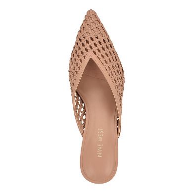 Nine West Amelli Women's Pointy Toe Slip-On Mule Dress Pumps
