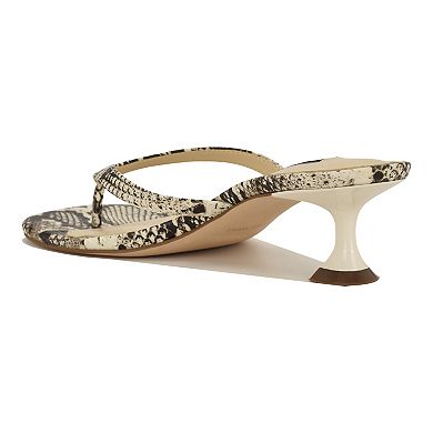 Nine West Cruise Women's Slip-On Kitten Heel Dress Sandals