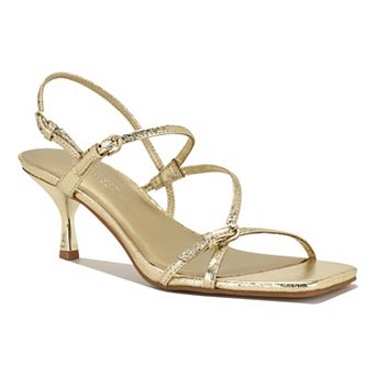 Nine West Hallow Women's Square Toe Strappy Dress Sandals