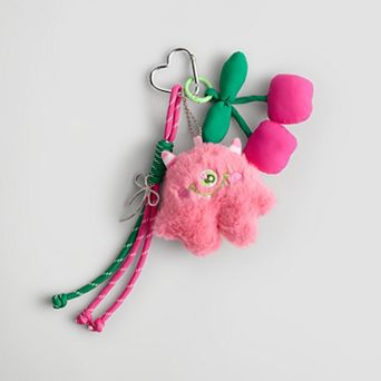 madden girl Monster Cherry Charm Keychain