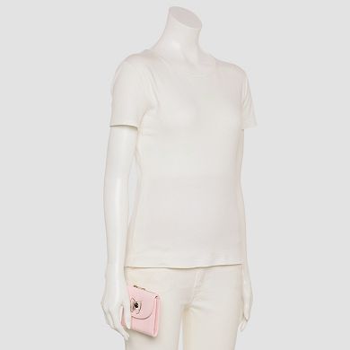 madden girl Bow Turn Lock Wallet