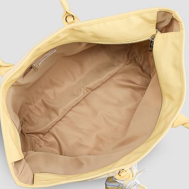 madden girl Canvas Large Tote Bag with Adjustable Strap