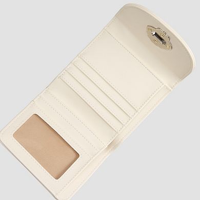 madden girl Shell Turn Lock Wallet