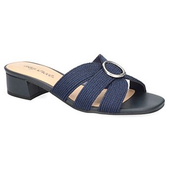 Easy Street Onyx Women's Block Heel Slide Sandals