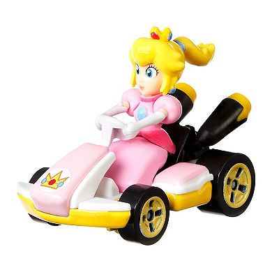 Hot Wheels Mario Kart Princess Peach Die-Cast Vehicle by Mattel