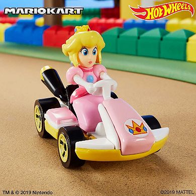 Hot Wheels Mario Kart Princess Peach Die-Cast Vehicle by Mattel