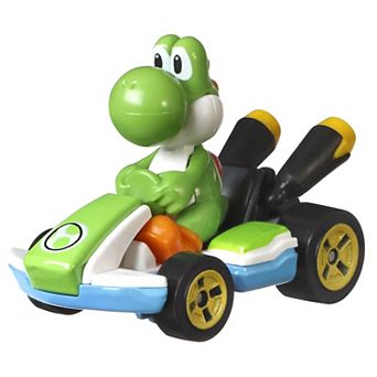 Hot Wheels Mario Kart Yoshi 1:64 Scale Die-Cast Vehicle by Mattel