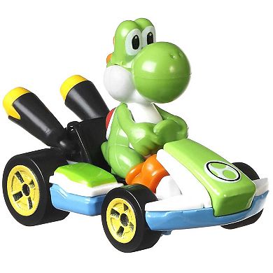 Hot Wheels Mario Kart Yoshi 1:64 Scale Die-Cast Vehicle by Mattel