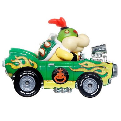 Hot Wheels Mario Kart Bowser Jr. Flame Flyer 1:64 Scale Die-Cast Vehicle by Mattel