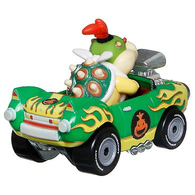 Hot Wheels Mario Kart Bowser Jr. Flame Flyer 1:64 Scale Die-Cast Vehicle by Mattel
