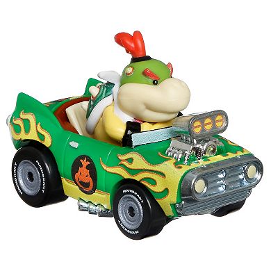 Hot Wheels Mario Kart Bowser Jr. Flame Flyer 1:64 Scale Die-Cast Vehicle by Mattel