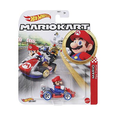Hot Wheels Mario Kart Die-Cast Vehicle Mario Pipe Frame by Mattel