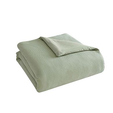 Riverbrook Home Warren 4-Piece Waffle Comforter Cover Set with Shams