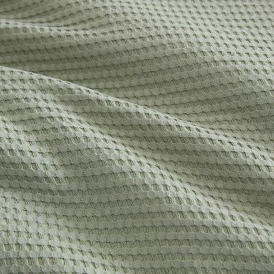 Riverbrook Home Warren 4-Piece Waffle Comforter Cover Set with Shams
