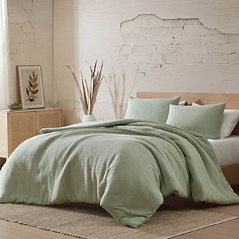 Riverbrook Home Warren 4 pc Waffle Comforter Cover Set with Shams