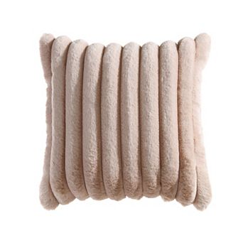 Riverbrook Home Faux Fur Decorative Pillow