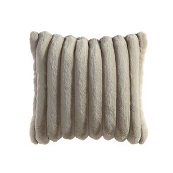 Riverbrook Home Faux Fur Decorative Pillow