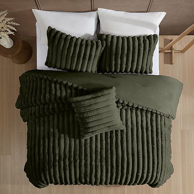 Riverbrook Home Plush Comforter Set with Shams